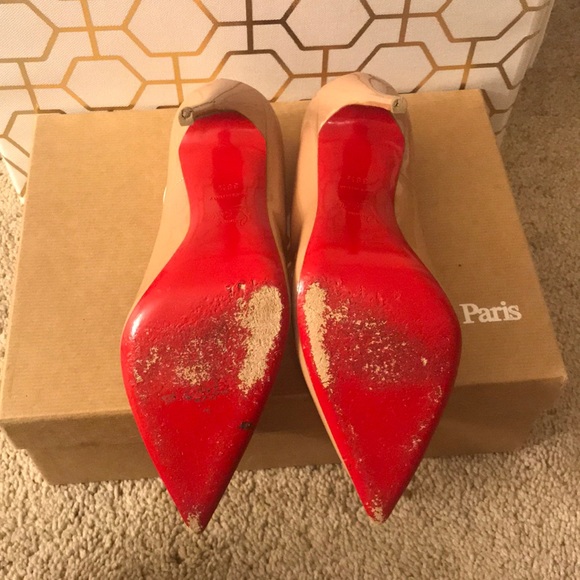 Christian Louboutin Beige So Kate 120 - Picture 4 of 7